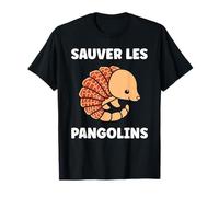 Humour Pangolin Drole sauver Les Pangolins T-Shirt