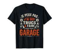 Humour Papa Bricoleur J'peux Pas J'Ai Garage Bricolage Drôle T-Shirt