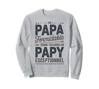 Humour Papa Papy Exceptionnel Homme Fete Peres Phrase Papy Sweatshirt