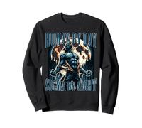 Humour par Jour Sigma by Night Funny Alpha Werewolf Cringe Joke Sweatshirt