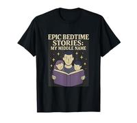 Humour parental grossesse révéler des histoires au coucher T-Shirt