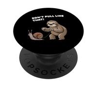 Humour Paresseux Disant ne Tirez Pas si détendu Le Mode de PopSockets PopGrip Adhésif