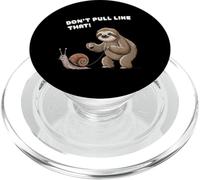 Humour Paresseux Disant ne Tirez Pas si détendu Le Mode de PopSockets PopGrip pour MagSafe