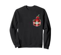 Humour Pays Basque Poche Piment Espelette Euskal Herria Sweatshirt
