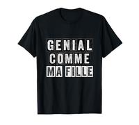 Humour père fille Tel père telle fille T-Shirt