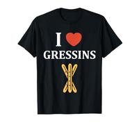 Humour Petit Pain Gressin apéro Drole i Love Gressins T-Shirt