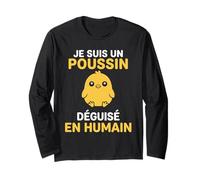 Humour Petit Poussins Enfant Je suis Un Poussin Manche Longue