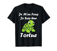 Humour petite tortues bébé je m'en fous je suis une tortue T-Shirt