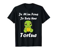 Humour petite tortues bébé je m'en fous je suis une tortue T-Shirt