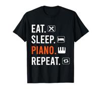 Humour Piano musique Cadeau homme femme enfant Tee T-Shirt