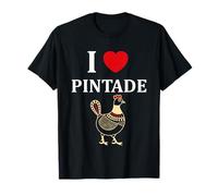 Humour Pintades Oiseaux Mignonne i Love Pintade T-Shirt