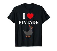 Humour Pintades Oiseaux Mignonne i Love Pintade T-Shirt