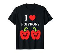 Humour Poivron Légume simple amour i love Poivrons T-Shirt