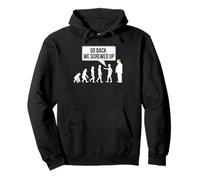 Humour Politique drôle Anti-Trump Evolution Sweat à Capuche