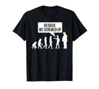 Humour Politique drôle Anti-Trump Evolution T-Shirt