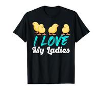 Humour Poules drôle j’Aime Mes poulettes Ferme T-Shirt
