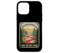 Humour pour Adulte avec Inscription « When The River Flows Take Dirt Road » Coque pour iPhone 12 Mini