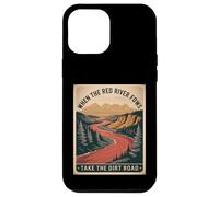 Humour pour Adulte avec Inscription « When The River Flows Take Dirt Road » Coque pour iPhone 12 Pro Max