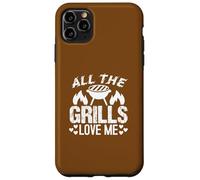 Humour pour Les Amateurs de Barbecue All The Grills Coque pour iPhone 11 Pro Max
