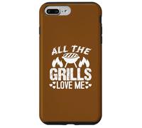 Humour pour Les Amateurs de Barbecue All The Grills Coque pour iPhone 7 Plus/8 Plus