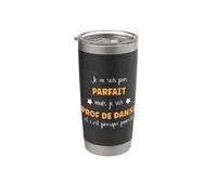 Humour professeur de Danse homme parfait prof de Danse Gobelet isotherme en acier inoxydable double paroi