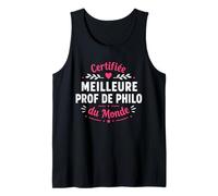 Humour Professeur Philosophie Meilleure Prof de Philo Débardeur