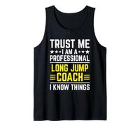 Humour Professionnel de Coach de Saut Long Amusant Débardeur