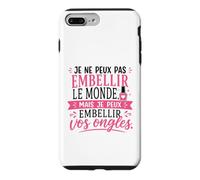 Humour Prothésiste Ongulaire Je Peux Embellir Vos Ongles Coque pour iPhone 7 Plus/8 Plus