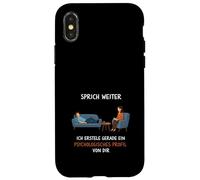 Humour Psychologie Thérapeute Blague Drôle PSY Coque pour iPhone X/XS