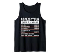 Humour Réalisateur tarif horaire Cadeau Métier Profession Débardeur