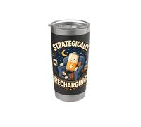 Humour recharge Gobelet isotherme en acier inoxydable double paroi