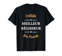 Humour régisseur spectacle certifié meilleur régisseur T-Shirt