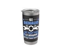 Humour renaud Ne Peut Pas Le Réparer Bricolage Prénom renaud Gobelet isotherme en acier inoxydable double paroi
