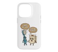 Humour Salle de Bain Humour Brosse à Dents Papier Toilette Meme Coque pour iPhone 14 Pro