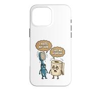 Humour Salle de Bain Humour Brosse à Dents Papier Toilette Meme Coque pour iPhone 16 Pro Max
