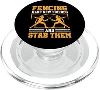 Humour Sarcastique Amusant pour Faire de Nouveaux Amis PopSockets PopGrip pour MagSafe