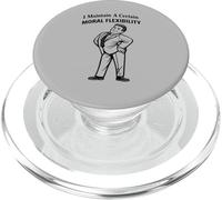 Humour Sarcastique drôle de flexibilité Morale PopSockets PopGrip pour MagSafe