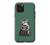 Humour Sarcastique drôle introverti maladroit Raton Laveur Coque pour iPhone 11 Pro