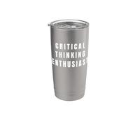 Humour sarcastique drôle pensée critique demande preuve Gobelet isotherme en acier inoxydable double paroi