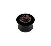 Humour Sarcastique Humoristique Not My Circus Not My Monkeys PopSockets PopGrip Adhésif