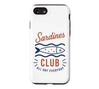 Humour Sardines Méditerranée Mer Océan Pêche Poisson Sardine Coque pour iPhone SE (2020) / 7/8