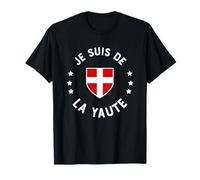Humour Savoie Je suis de la Yaute Drapeau savoyard T-Shirt
