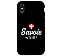 Humour Savoie, ou Bien ? Jeu de Mot Savoyard Ca va ou Bien ? Coque pour iPhone X/XS