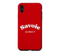Humour Savoie, ou Bien ? Jeu de Mot Savoyard ça va ou Bien Coque pour iPhone XS Max