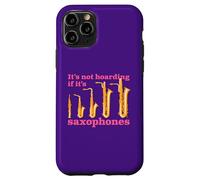 Humour Saxophone Drôle de Fierté Saxophoniste Collectionneur Coque pour iPhone 11 Pro
