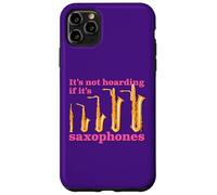 Humour Saxophone Drôle de Fierté Saxophoniste Collectionneur Coque pour iPhone 11 Pro Max