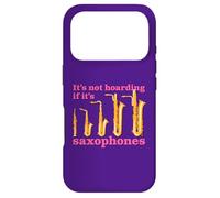 Humour Saxophone Drôle de Fierté Saxophoniste Collectionneur Coque pour iPhone 17 Pro