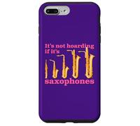 Humour Saxophone Drôle de Fierté Saxophoniste Collectionneur Coque pour iPhone 7 Plus/8 Plus