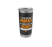 Humour scoutisme homme je suis un super scout Gobelet isotherme en acier inoxydable double paroi