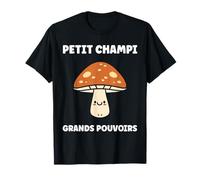 Humour Shiitake vénéneux Grand pourvois Petit Champignon T-Shirt